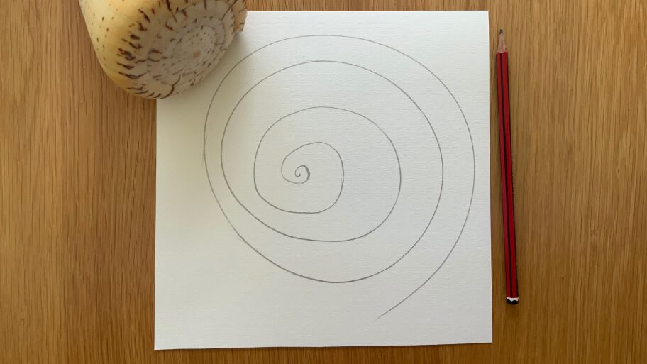 spiral drawing