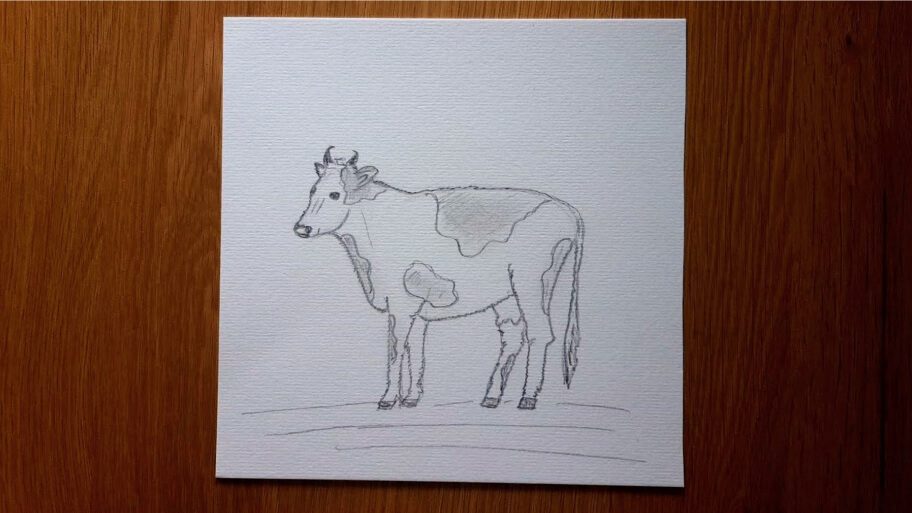 Cow Drawing