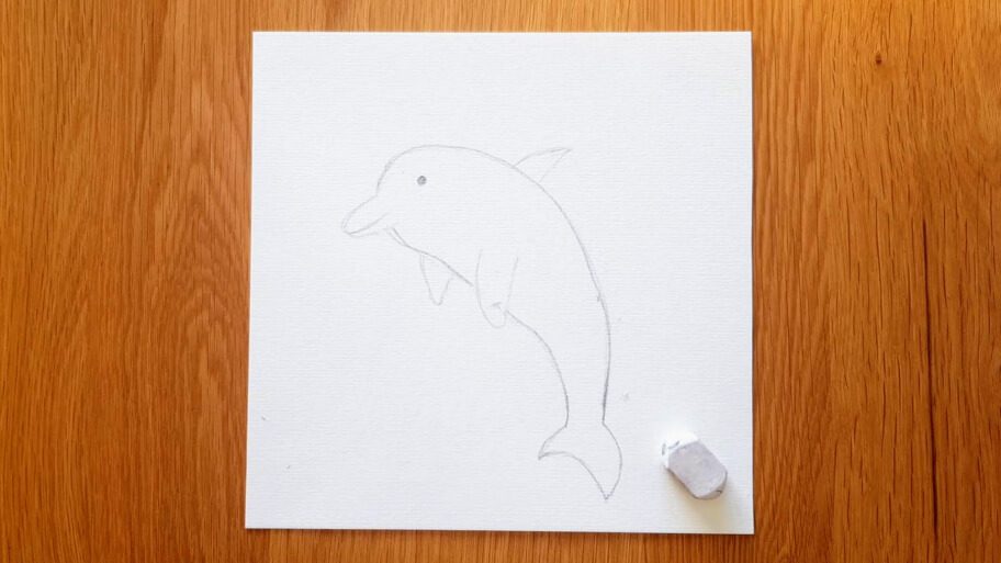 Dolphin Drawing