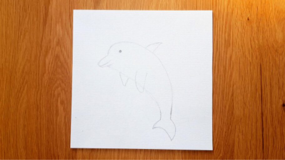 Dolphin Drawing