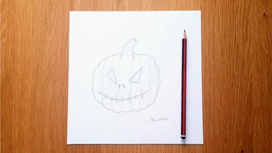 Pumpkin Drawing