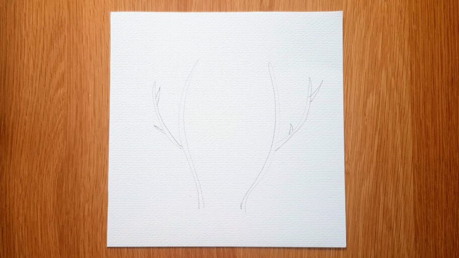 How to Draw Antlers Easy