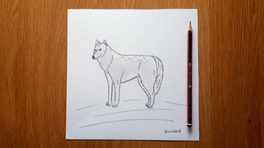 Wolf Drawing