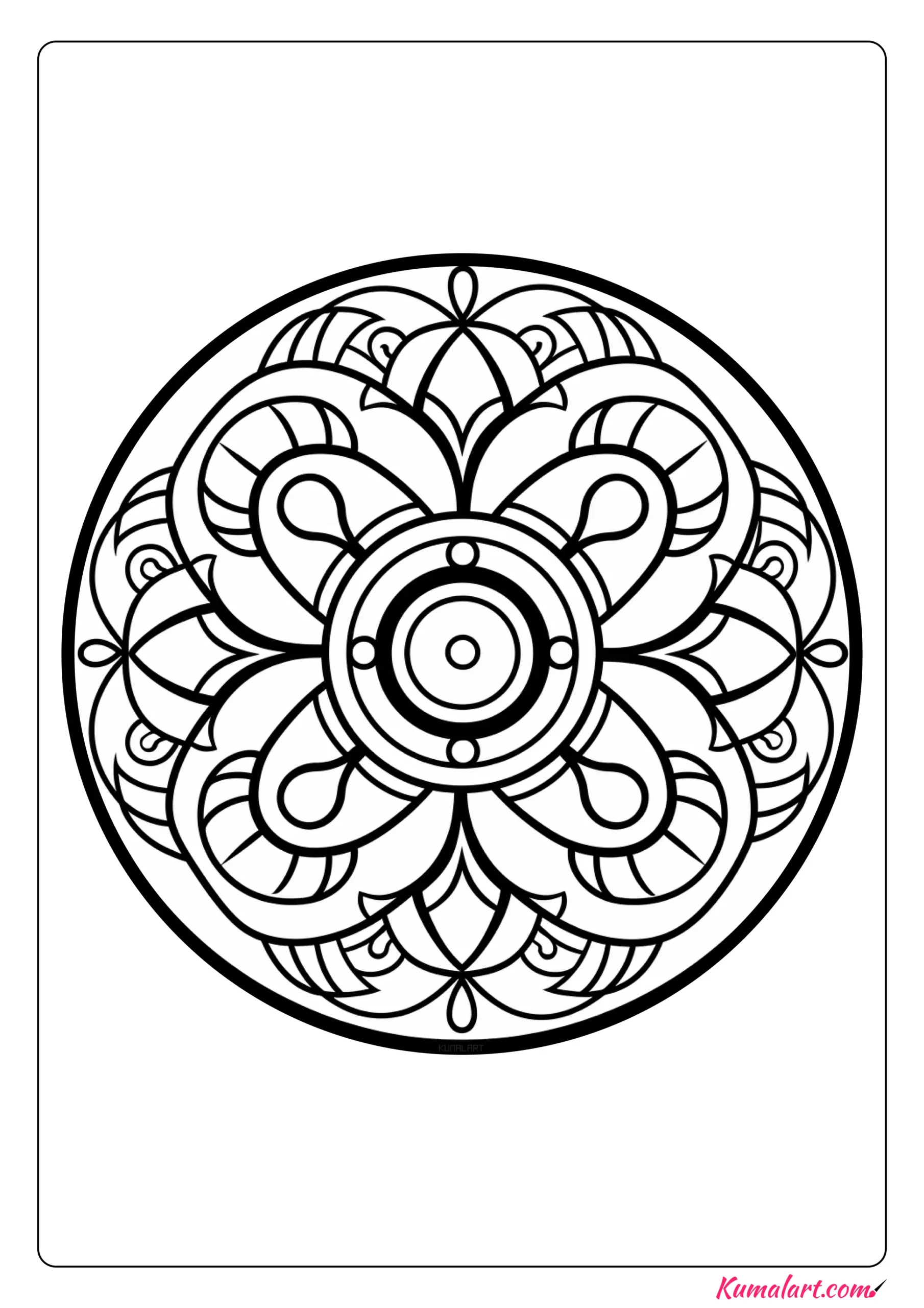 Empowering Therapeutic Coloring Page