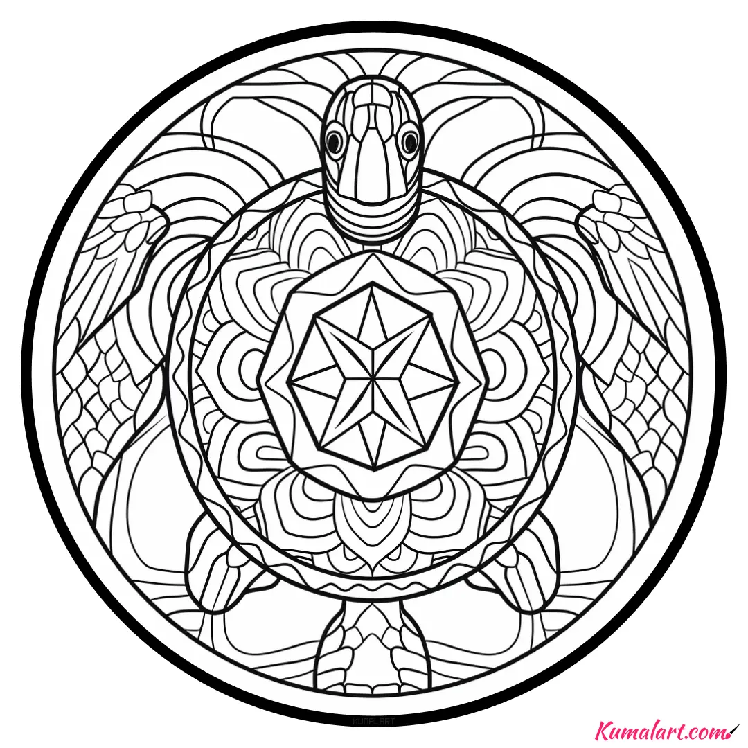 c-alex-the-turtle-coloring-page-v1