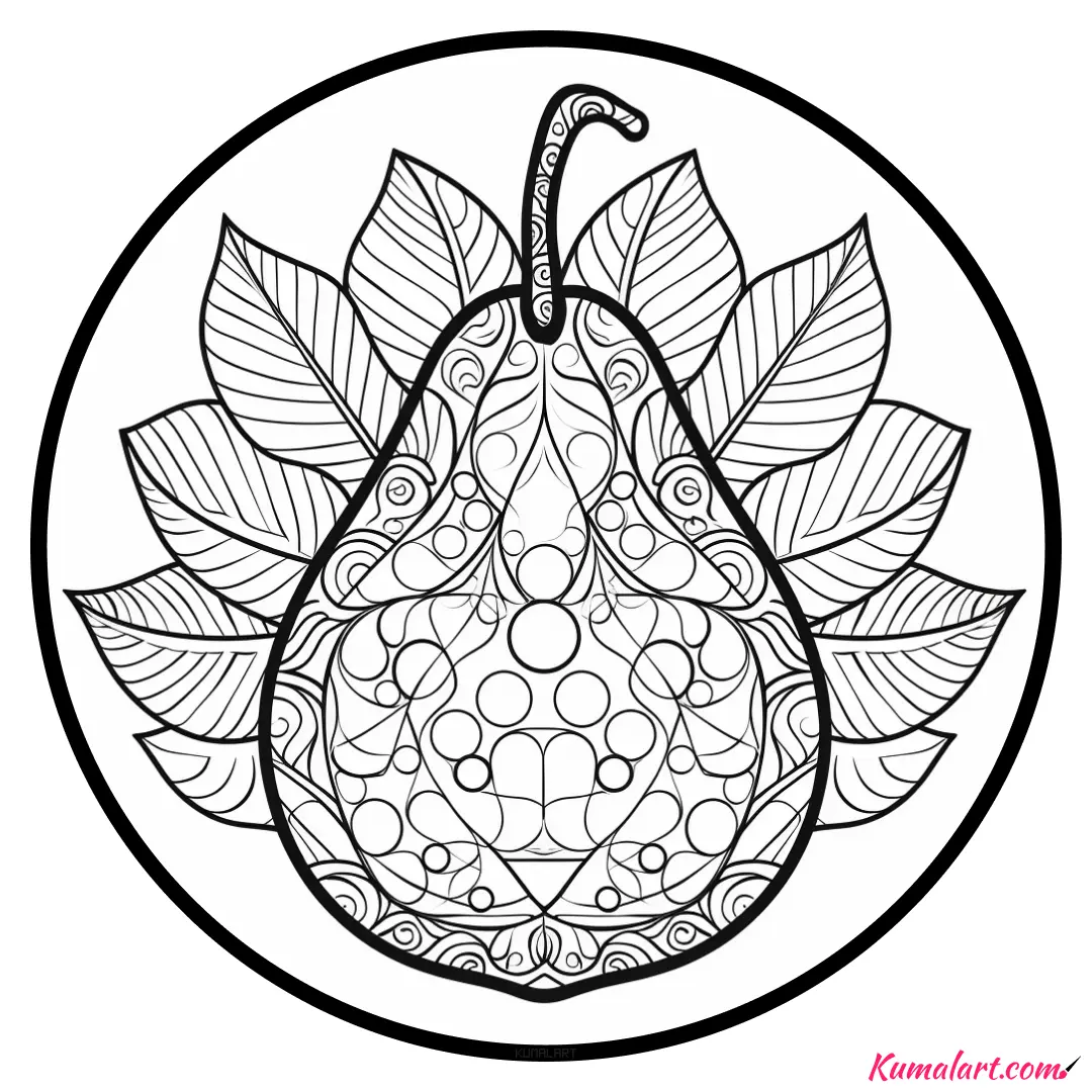 c-beautiful-pear-coloring-page-v1