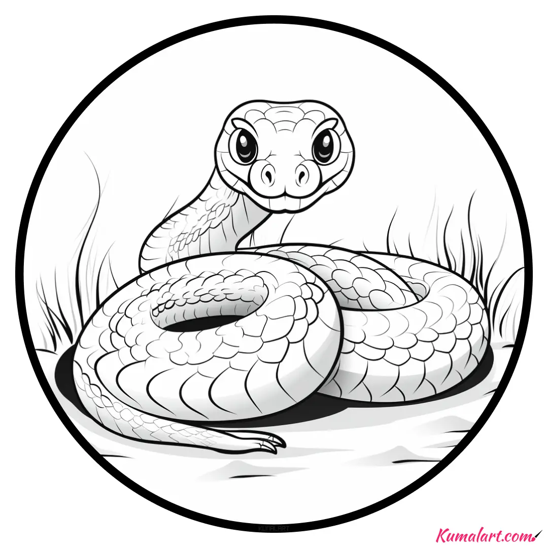 c-black-tailed-rattle-snake-coloring-page-v1