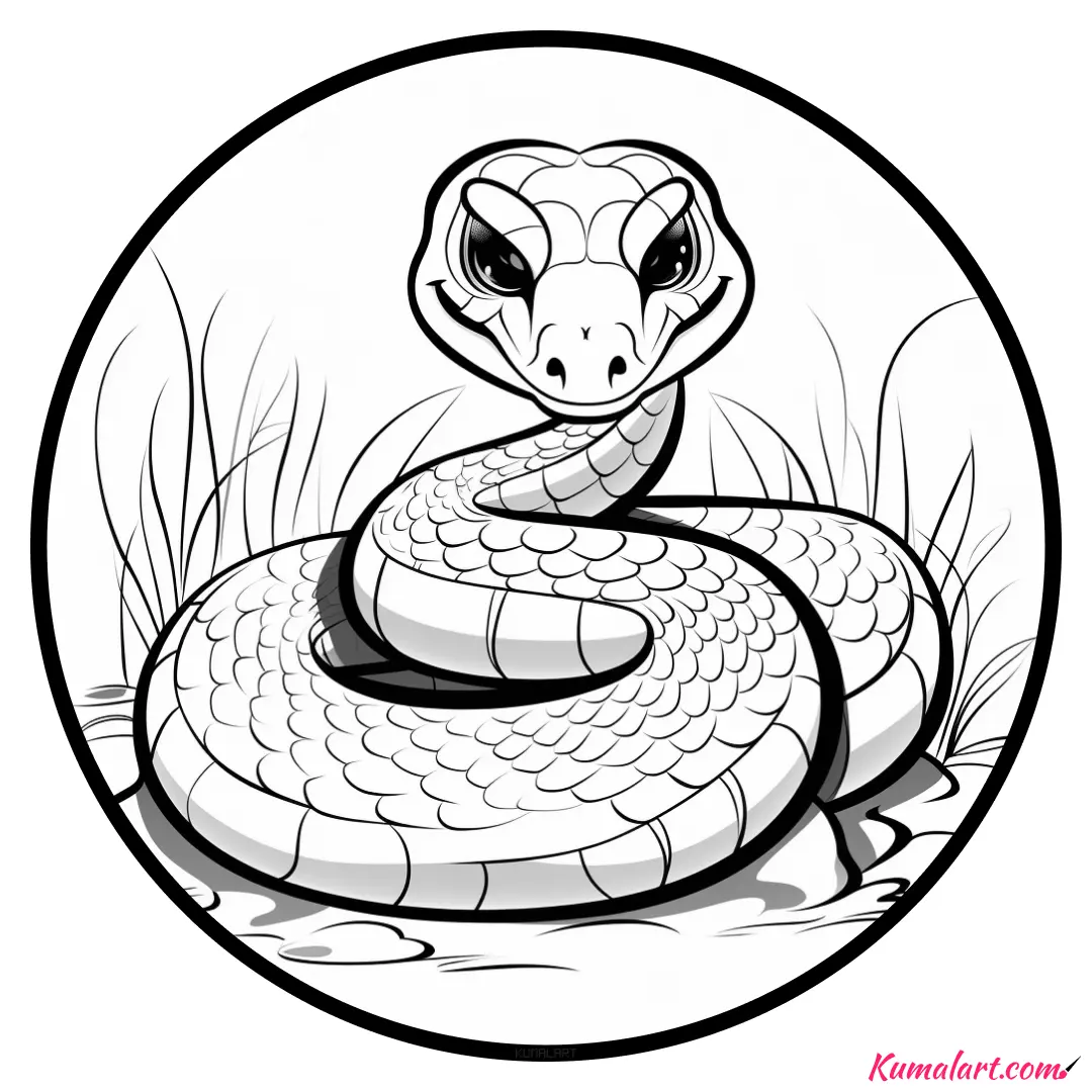 c-crotalus-lepidus-rattle-snake-coloring-page-v1