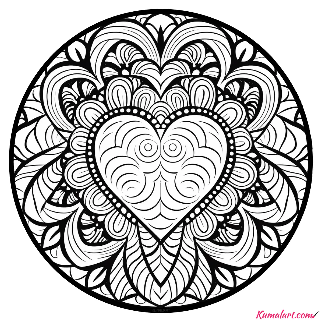 c-curve-heart-mandala-coloring-page-v1
