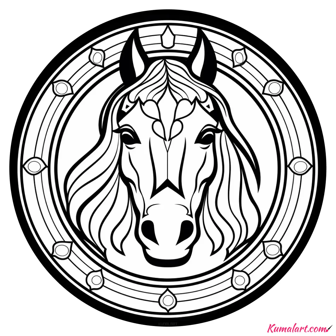 c-dominika-the-horse-coloring-page-v1