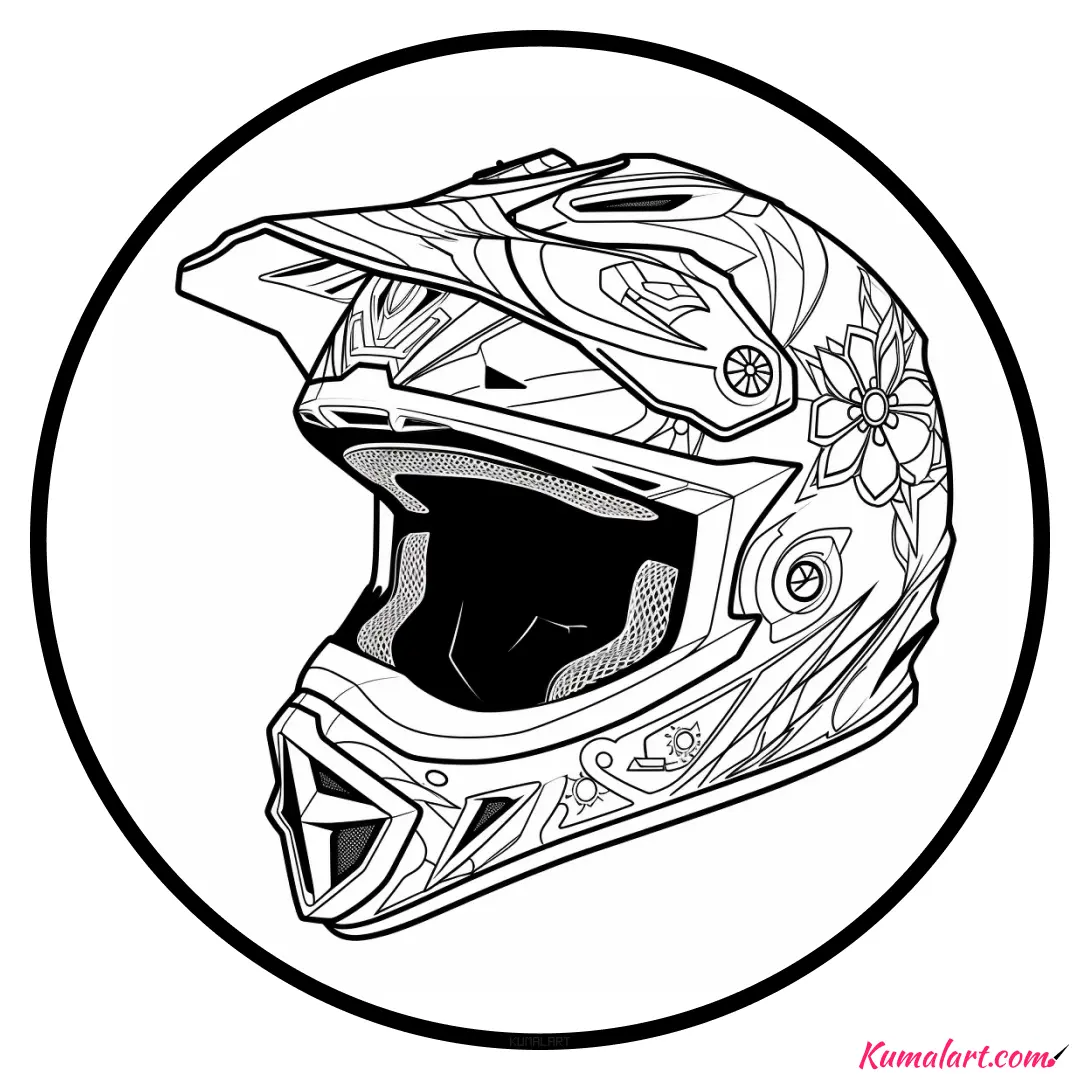 c-fit-dirt-bike-helmet-coloring-page-v1