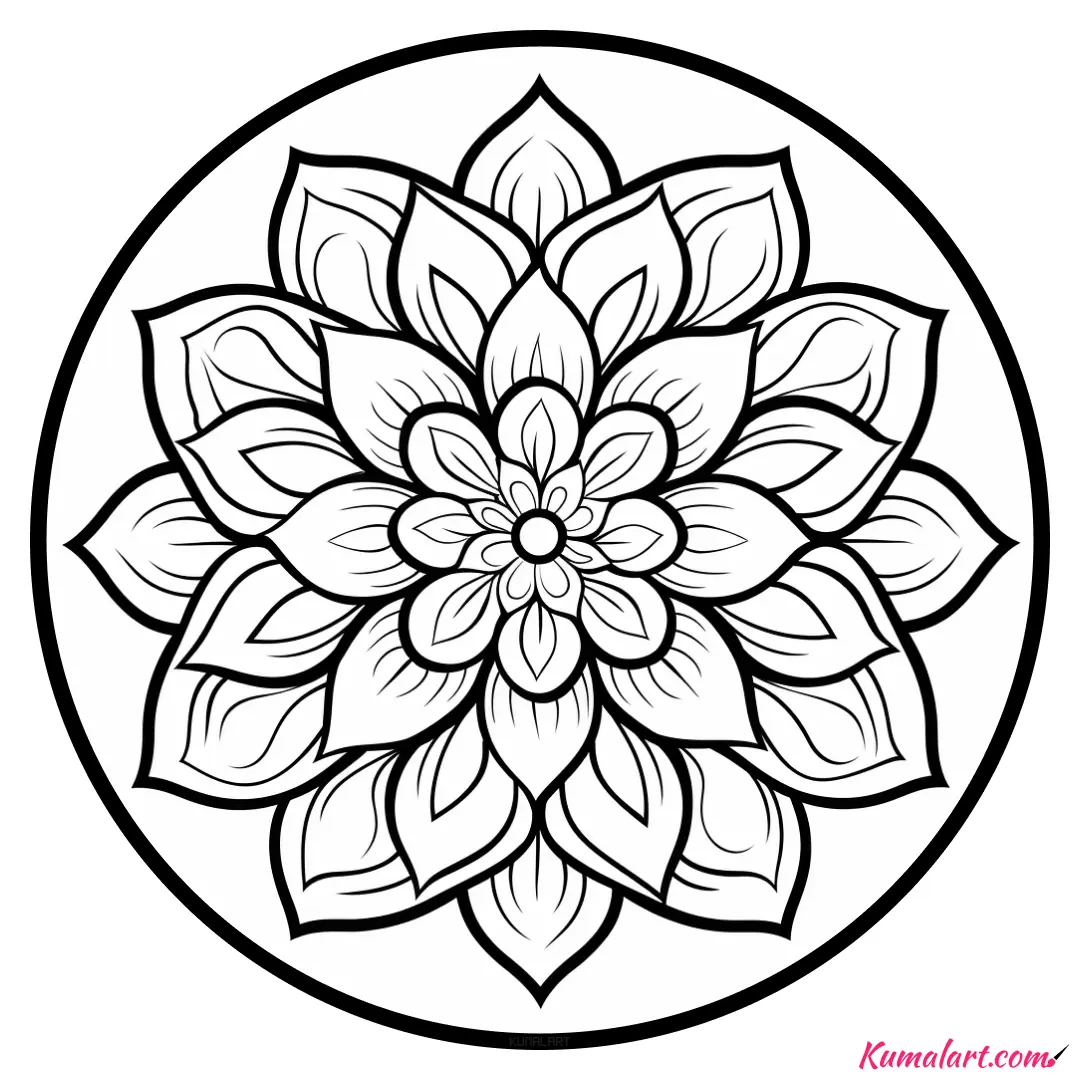 c-flower-easy-coloring-page-v1