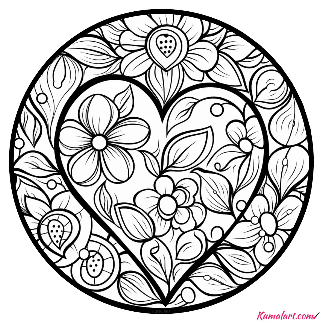 c-forever-valentine's-day-coloring-page-v1