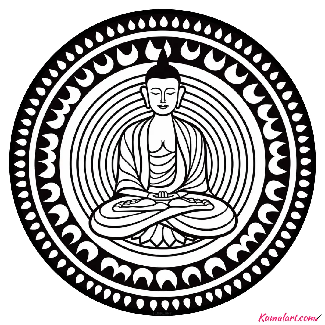 c-harmonious-buddhist-mandala-coloring-page-v1