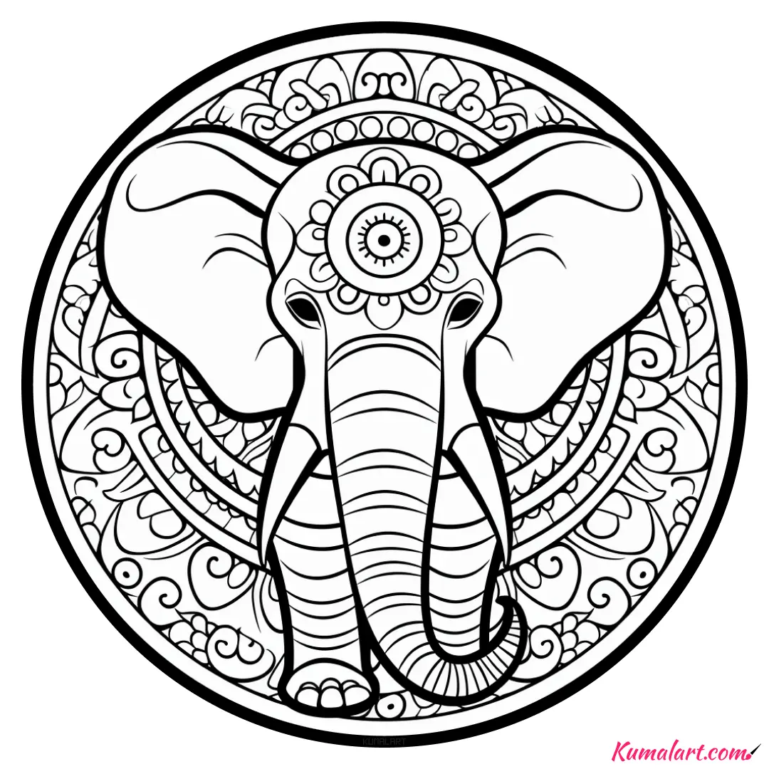 c-lee-the-elephant-coloring-page-v1