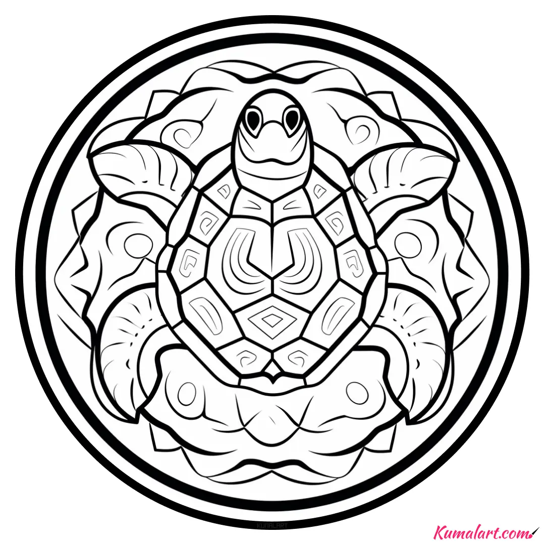 c-lee-the-turtle-mandala-coloring-page-v1
