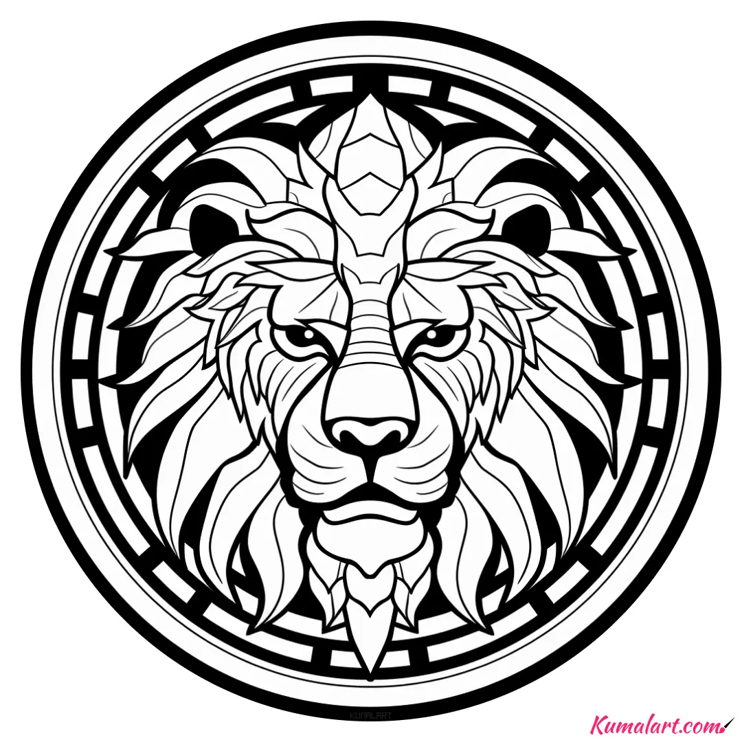 c-leon-the-lion-coloring-page-v1