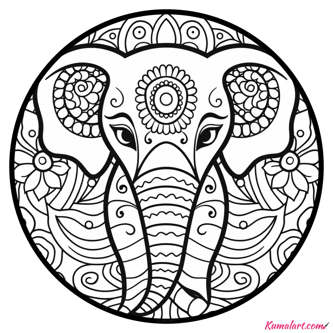 c-lucja-the-elephant-mandala-coloring-page-v1