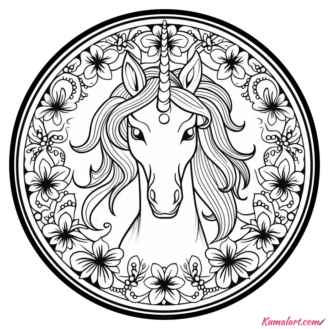 c-mandala-animal-of-a-unicorn-to-print-out-coloring-page-v1