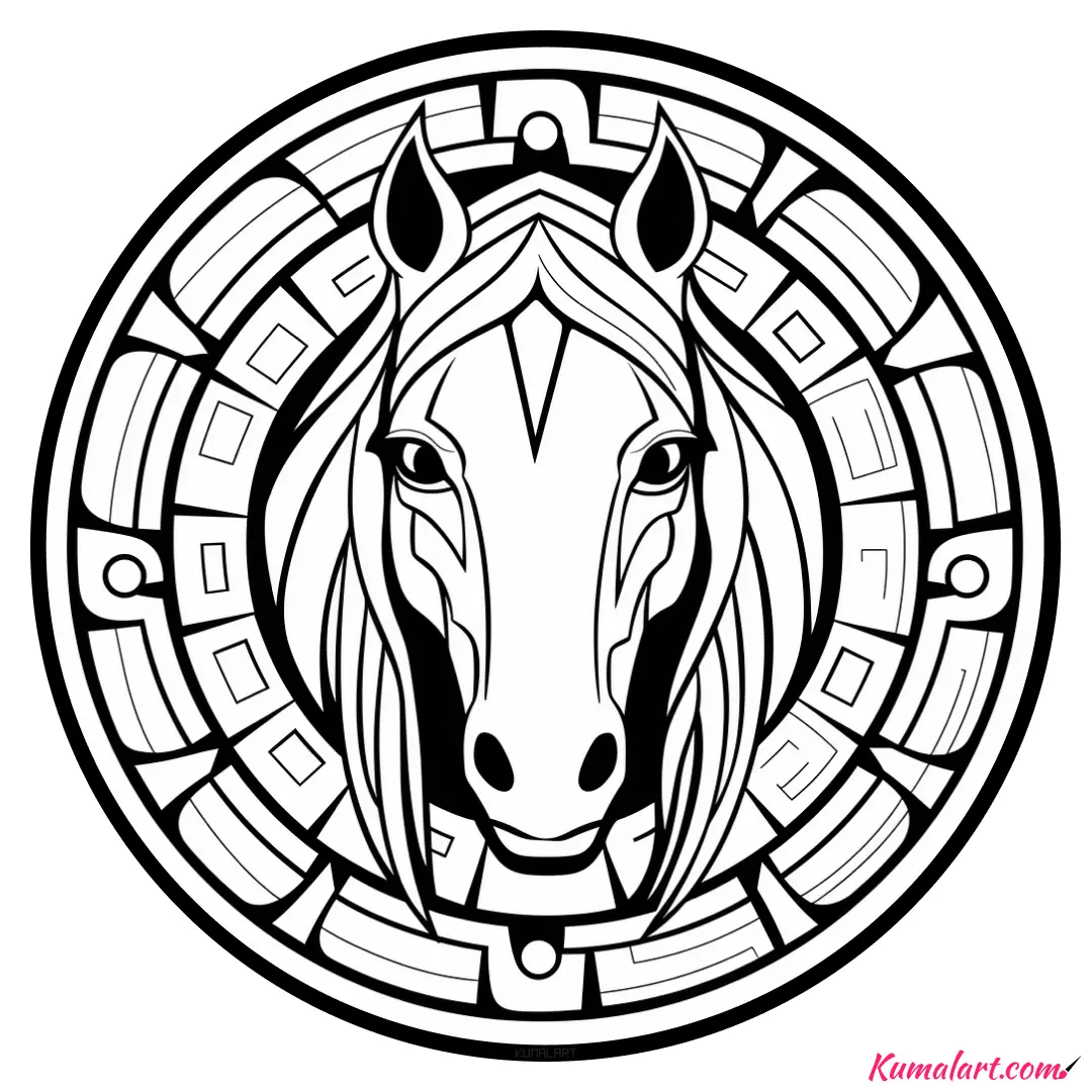 c-marta-the-horse-mandala-coloring-page-v1