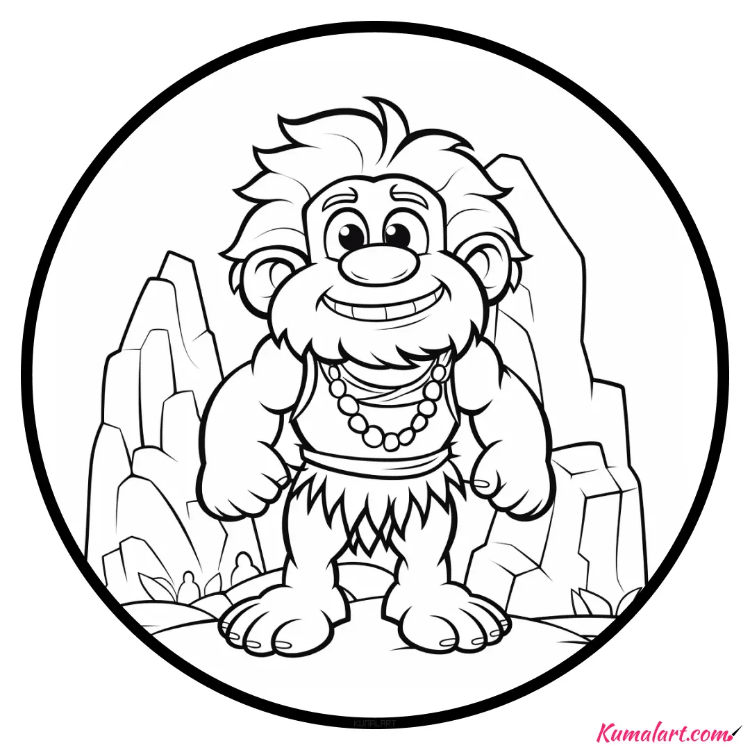 c-ork-the-caveman-coloring-page-v1