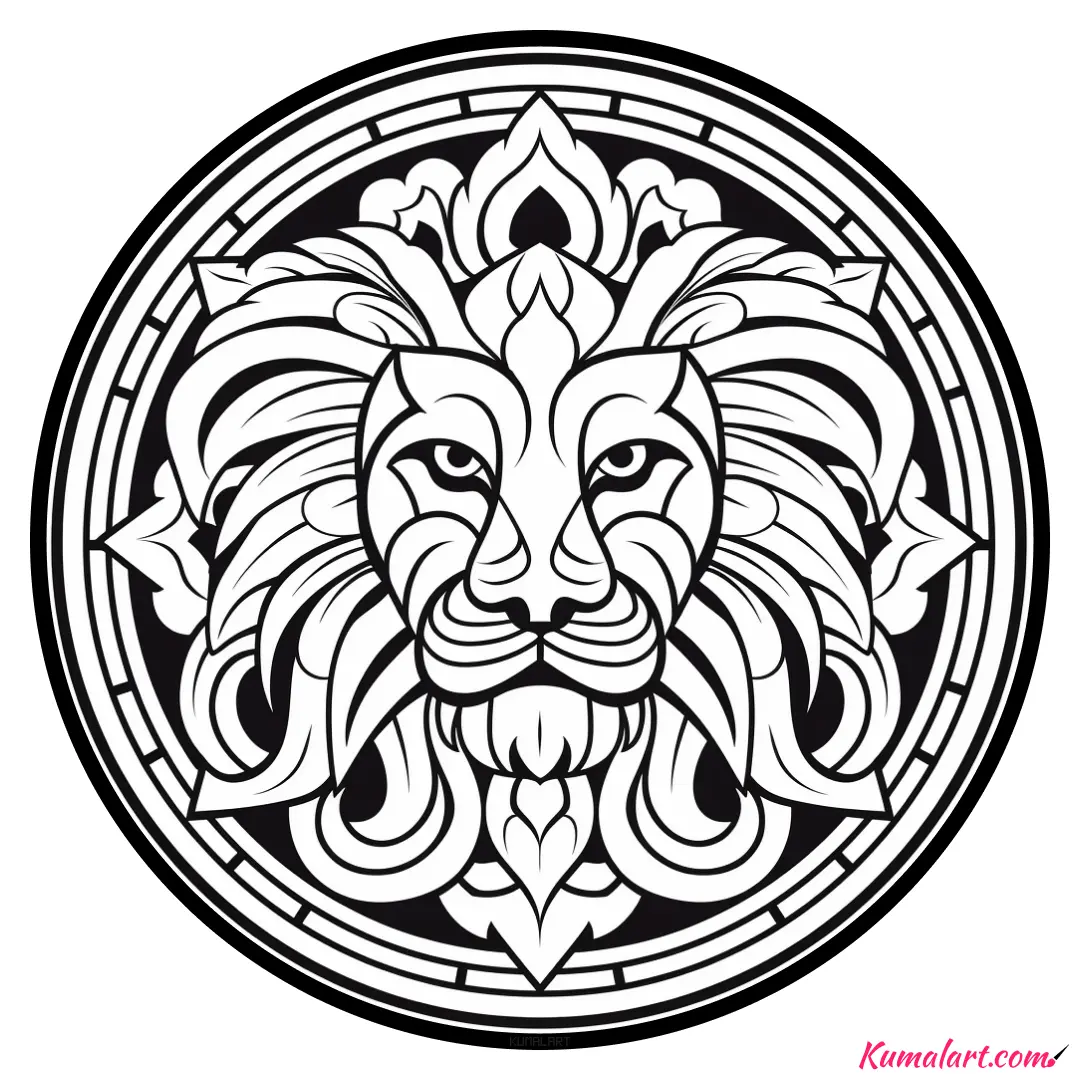 c-patric-the-lion-mandala-coloring-page-v1