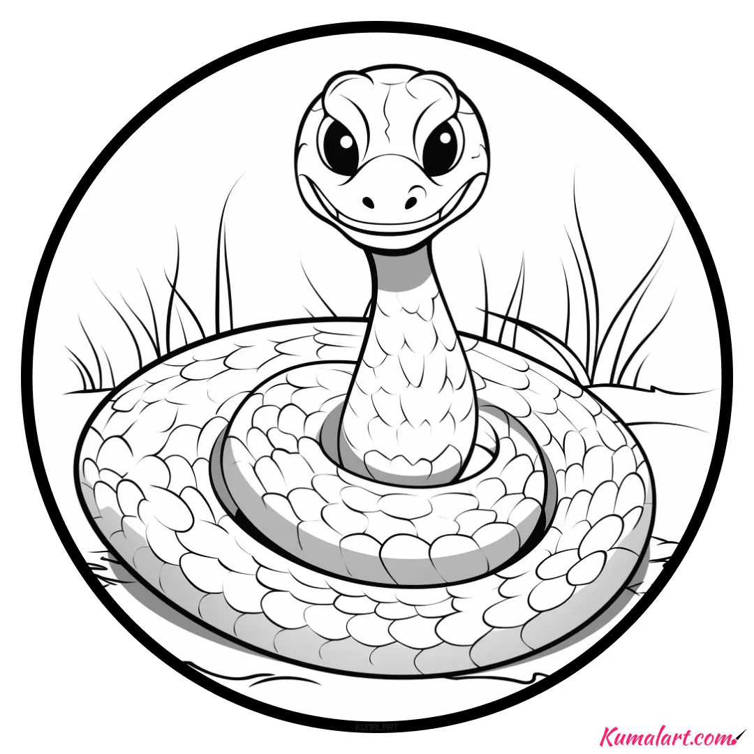 c-rattle-snake-coloring-page-v1