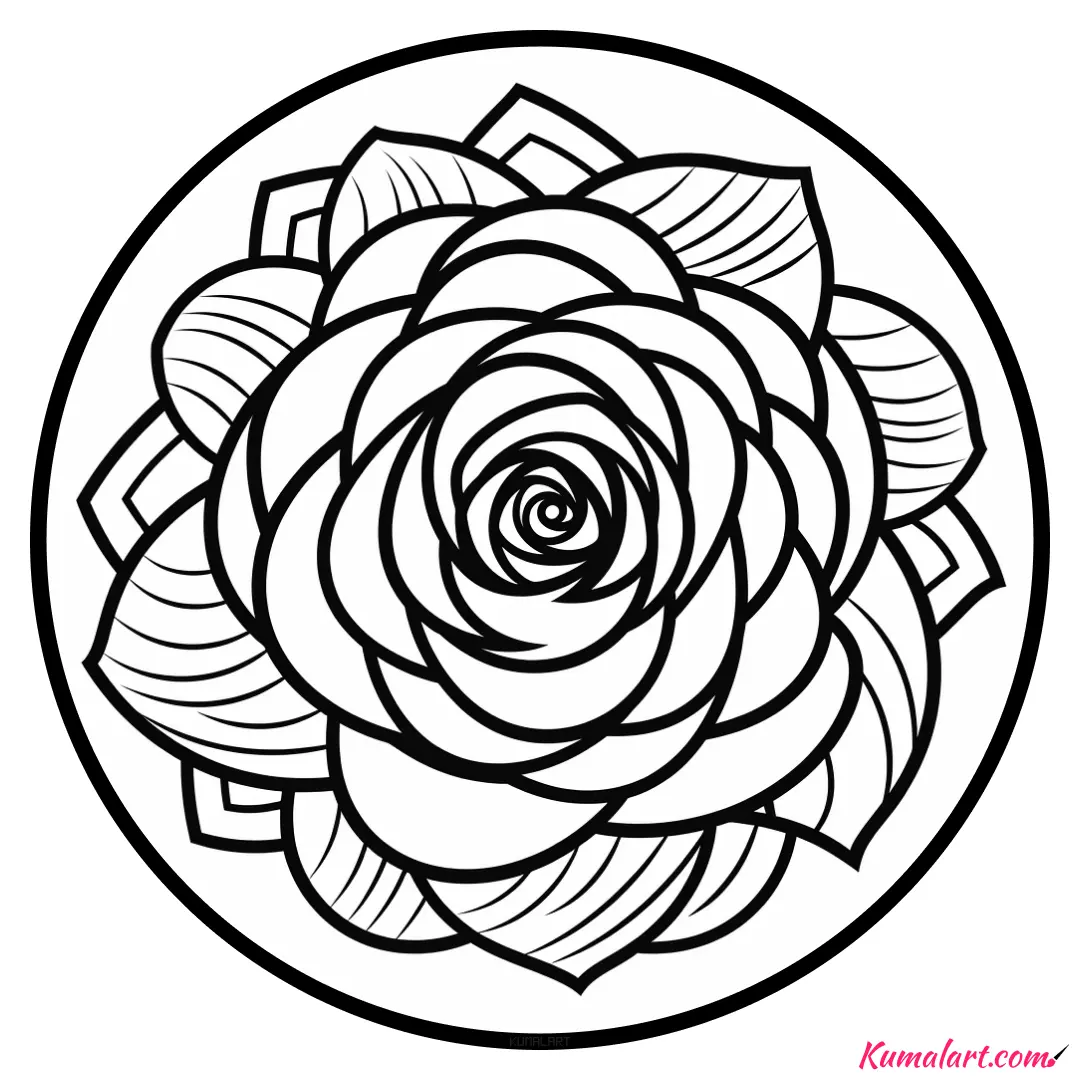 c-rosebud-rose-mandala-coloring-page-v1