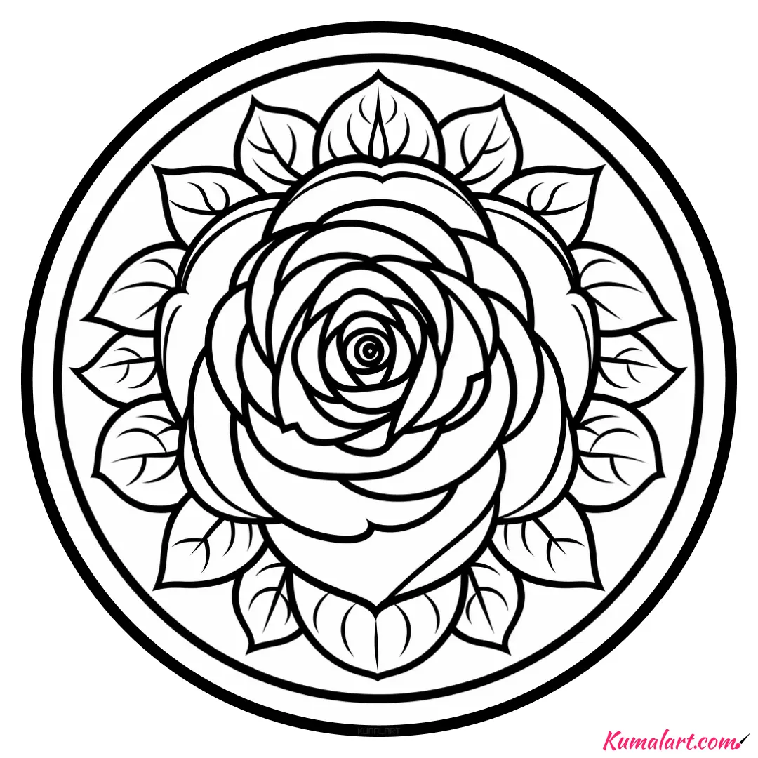 c-shine-rose-mandala-coloring-page-v1
