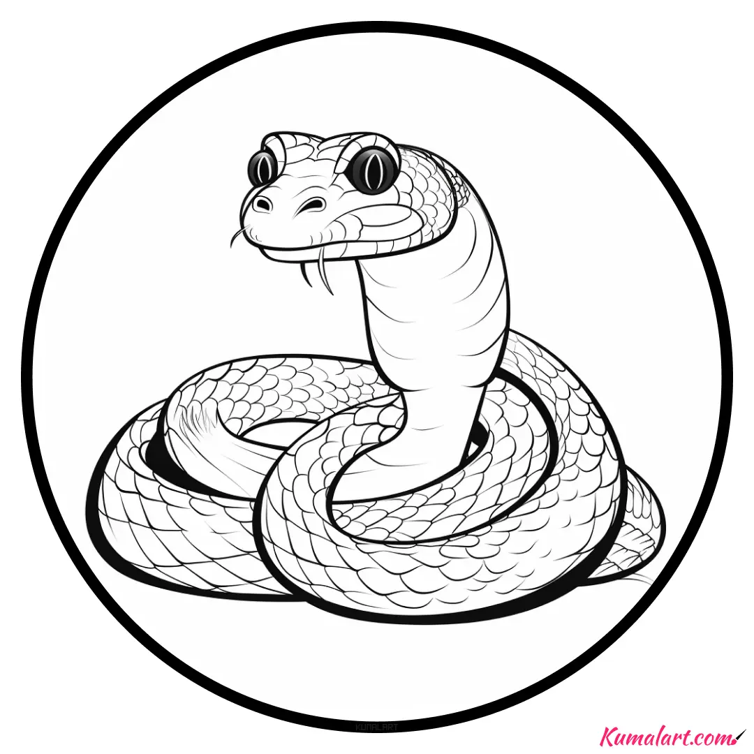 c-south-american-rattle-snake-coloring-page-v1