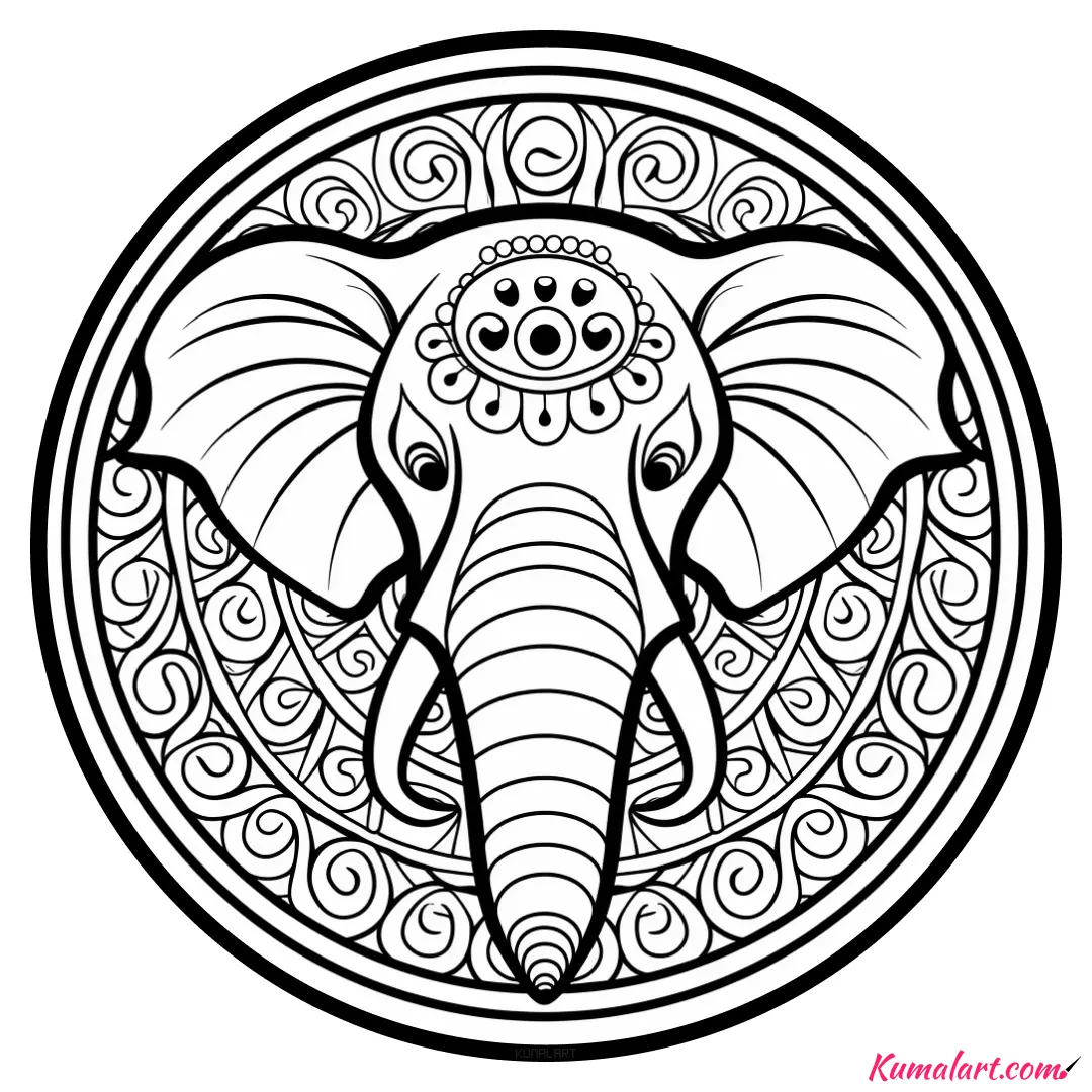 c-steve-the-elephant-coloring-page-v1