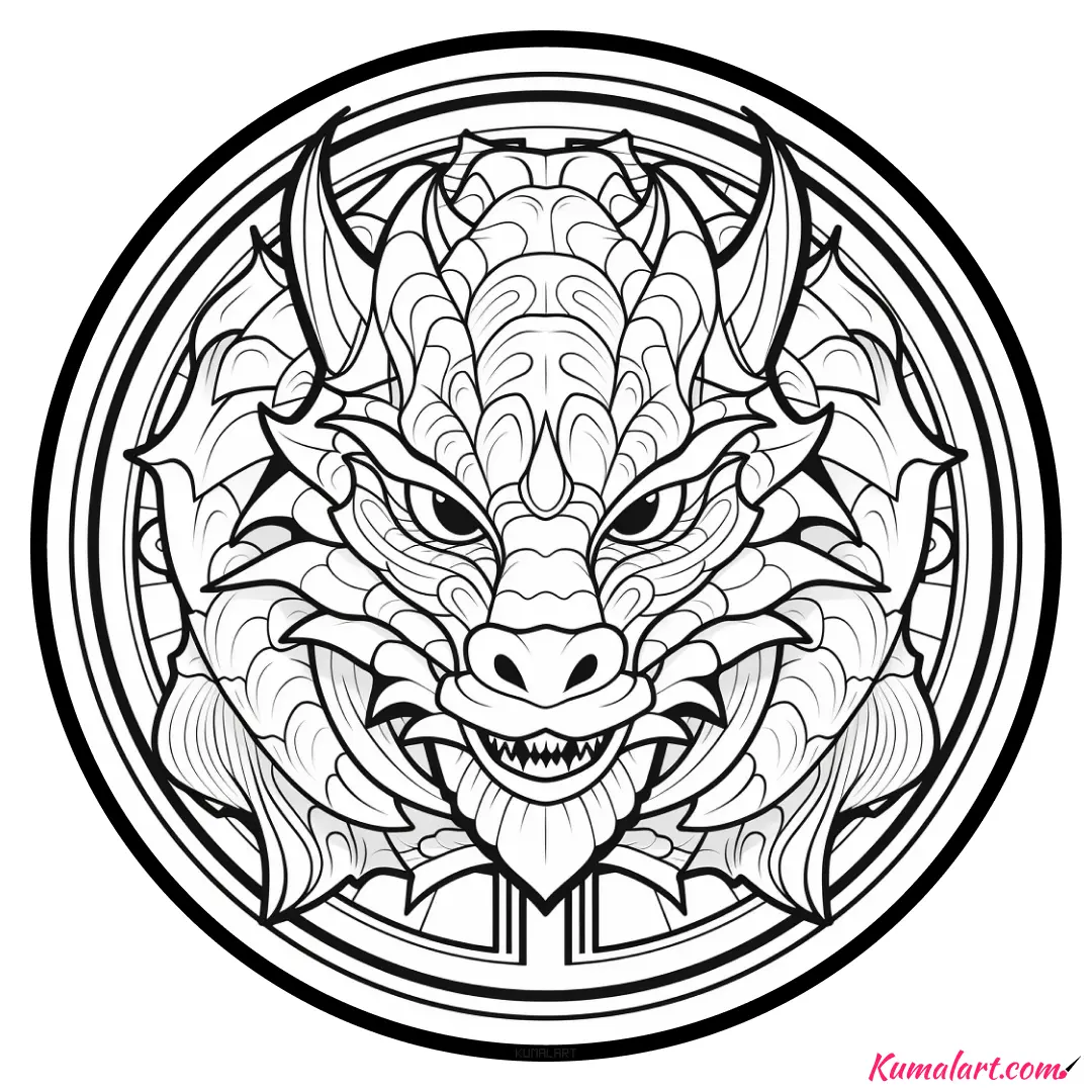 c-thomas-the-dragon-mandala-coloring-page-v1