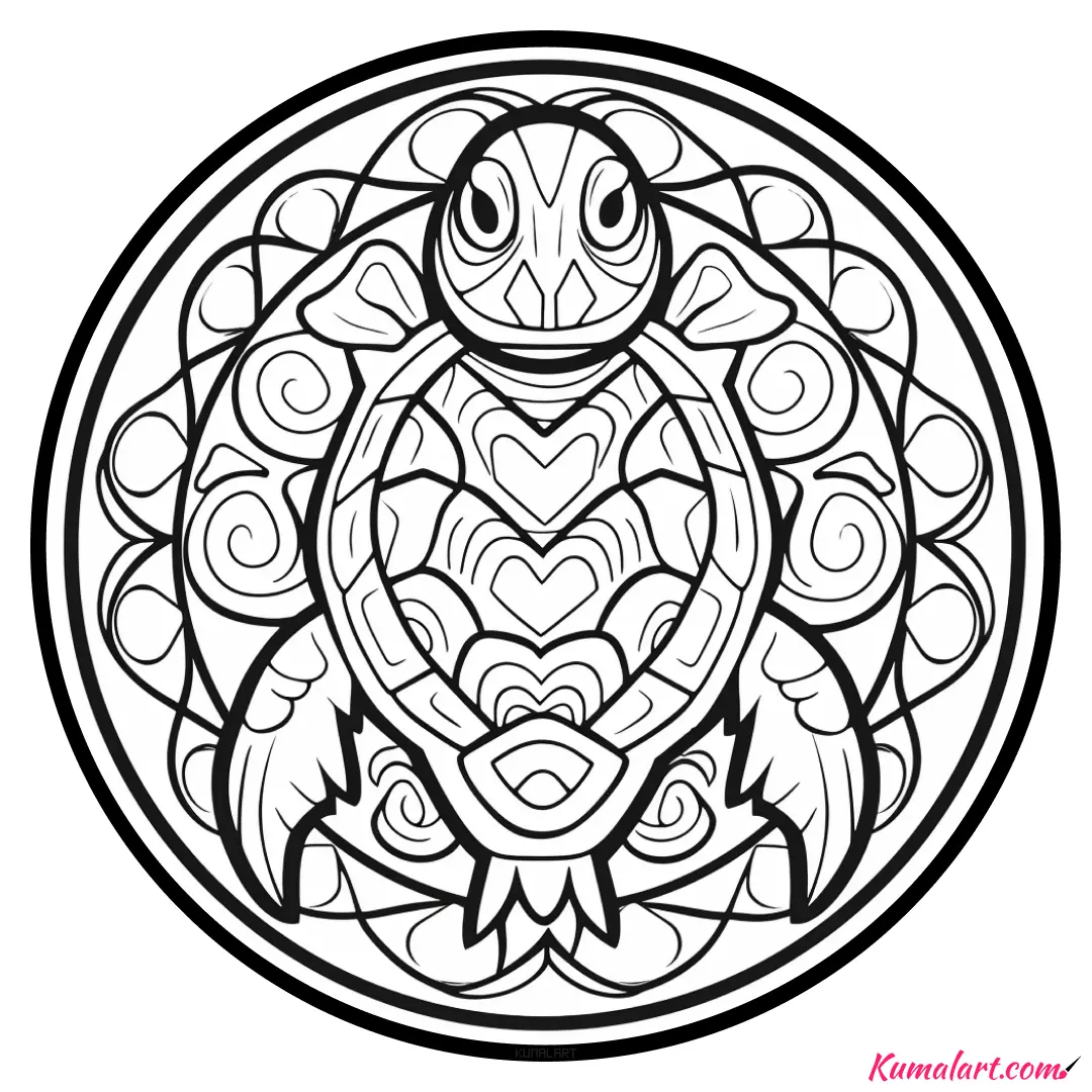 c-zara-the-turtle-coloring-page-v1
