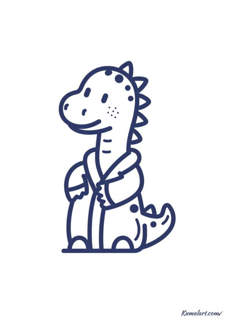 easy cute comfy corythosaurus drawing ideas