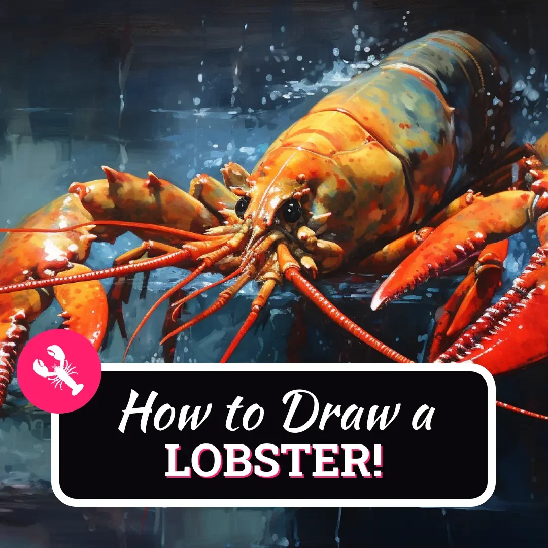 How to Draw a Lobster Step by Step